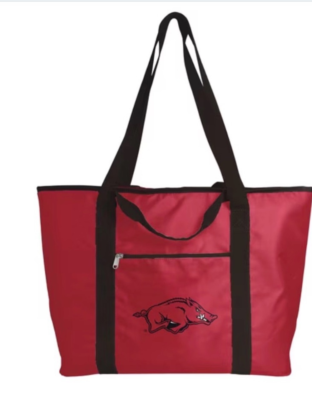 NWT! Logo Brands Arkansas Razorbacks Gameday Insulated Tote Bag